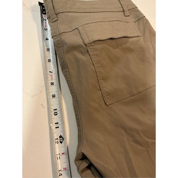 PRANA Stretch Zion Straight M X 32L Belted Pants Hiking Nylon - Picture 9 of 10